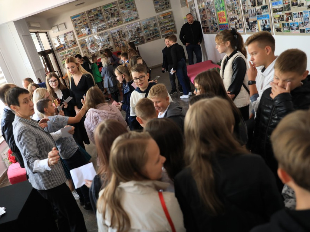 Hrubieszów: Spotkanie z mistrzynią olimpijską Małgorzatą Hołub-Kowalik - ZDJĘCIA