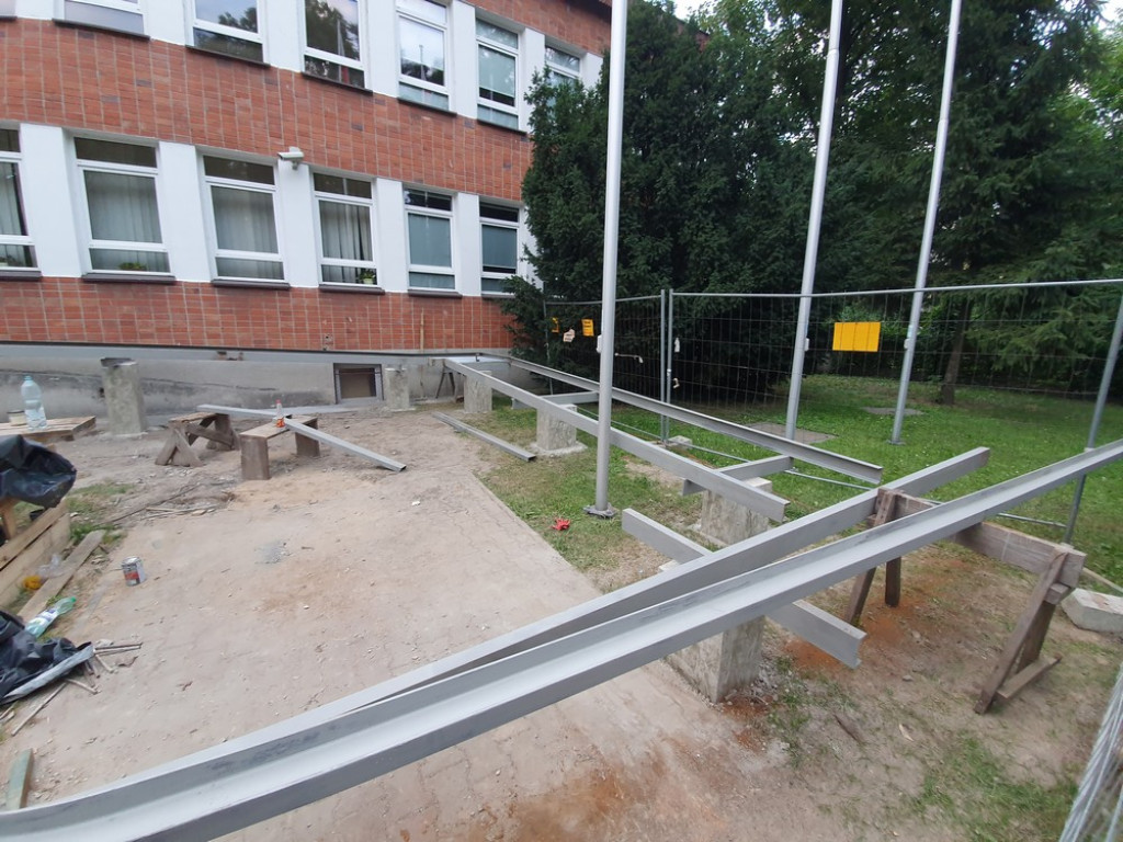 Remont wejścia do hrubieszowskiego starostwa - ZDJĘCIA