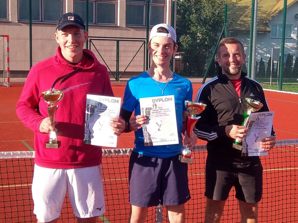 Kacper Misiaszek po raz pierwszy Mistrzem Turnieju Tenisa Ziemnego - ZDJĘCIA