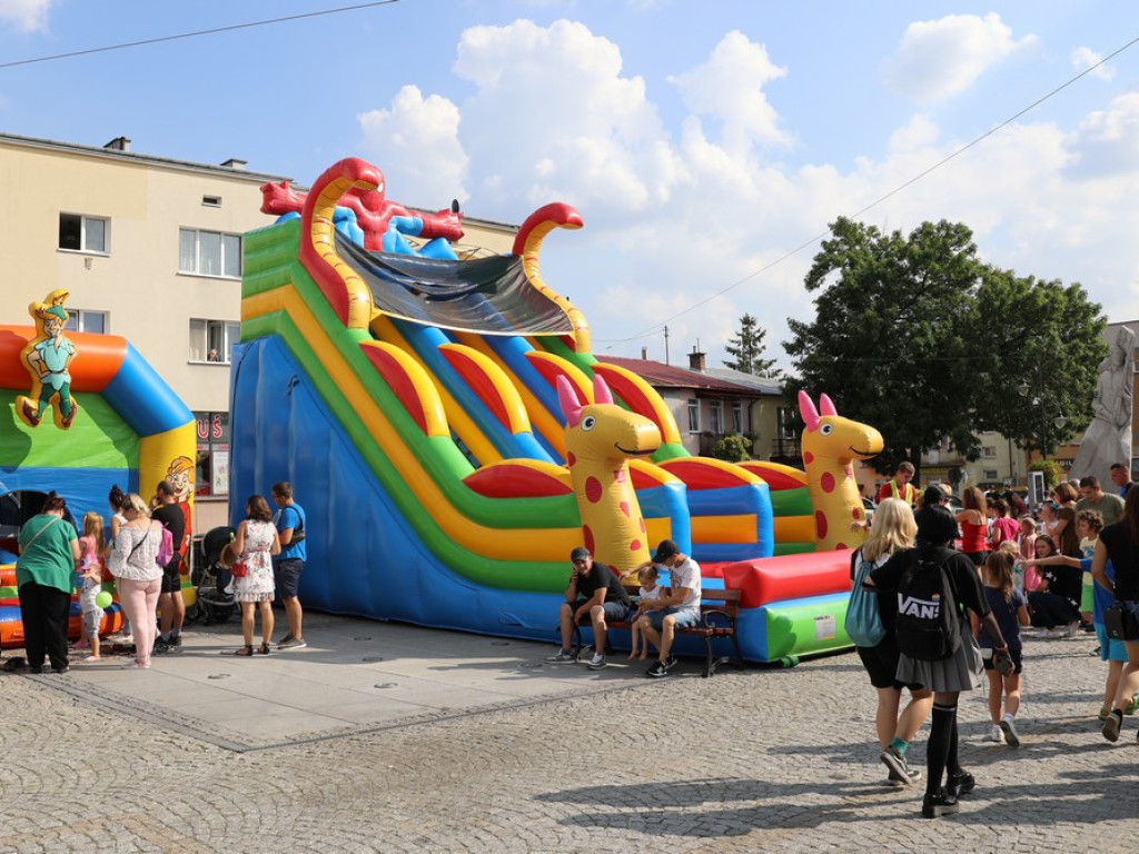 Hrubieszów: Wspomnienie lata - festyn na Rynku - ZDJĘCIA