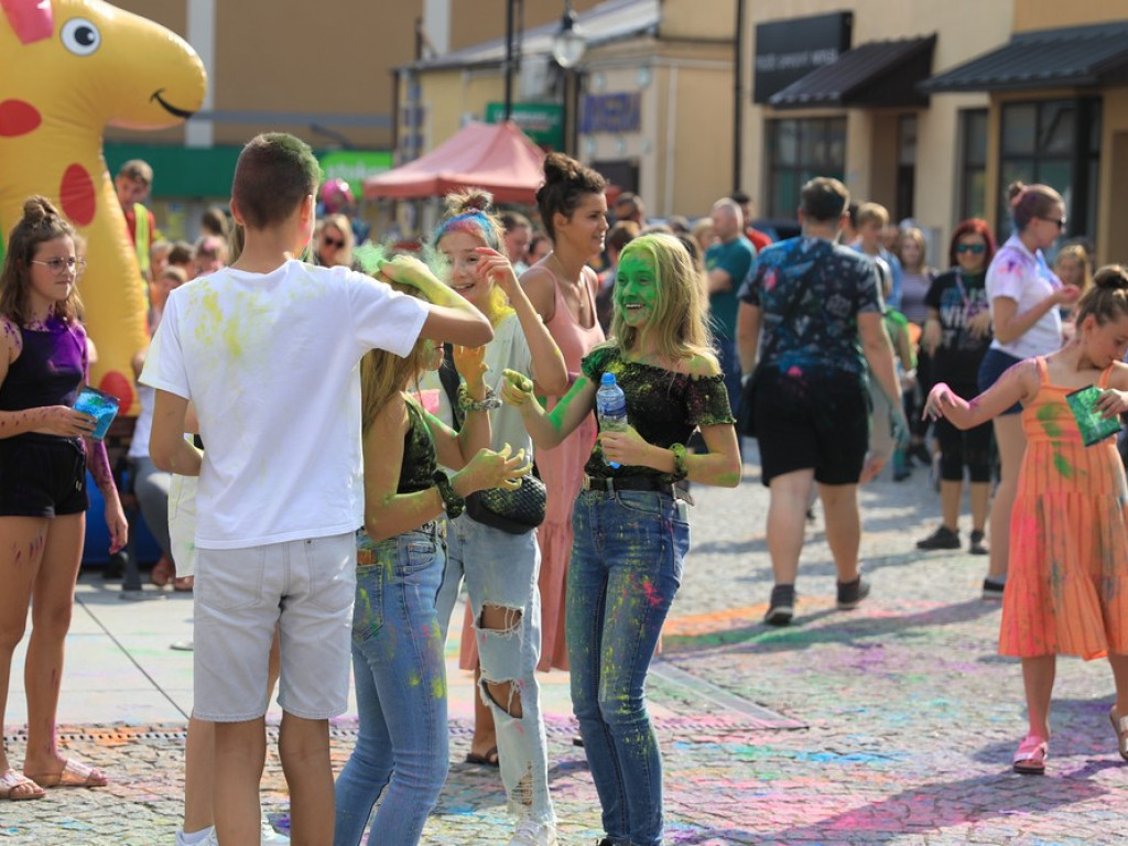 Hrubieszów: Wspomnienie lata - festyn na Rynku - ZDJĘCIA