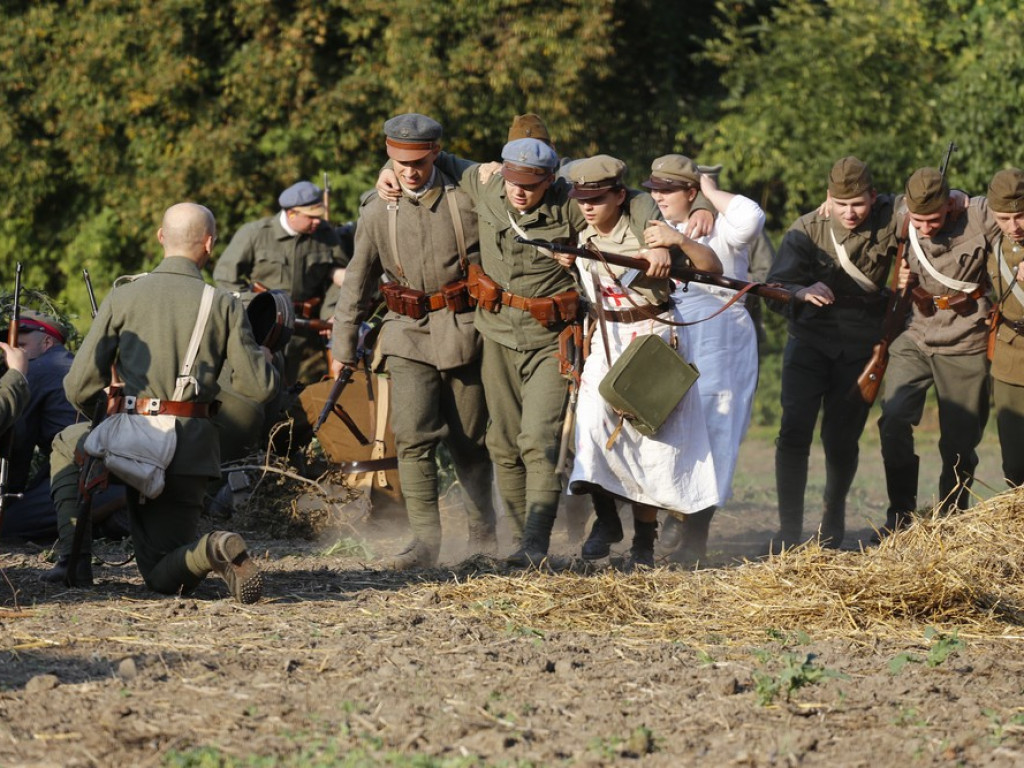 Rekonstrukcja bitwy pod Stefankowicami - ZDJĘCIA