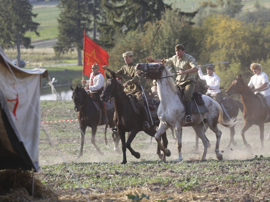 Rekonstrukcja bitwy pod Stefankowicami - ZDJĘCIA