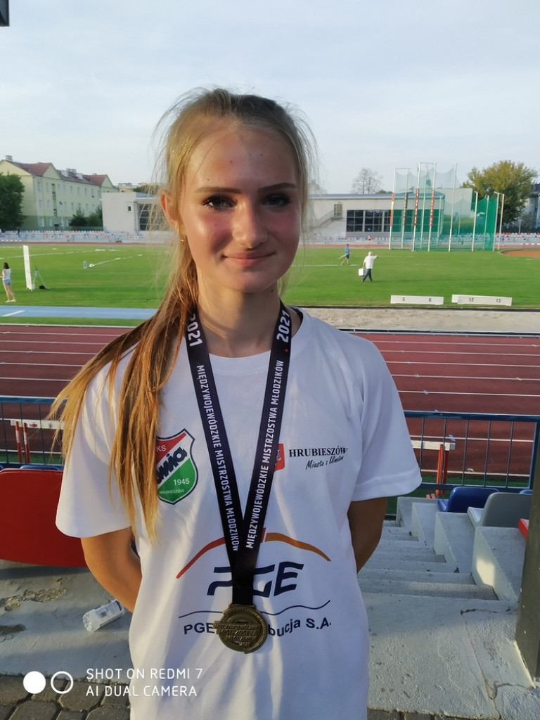 4 medale w lekkoatletycznych Międzywojewódzkich Mistrzostwach Młodzików - ZDJĘCIA
