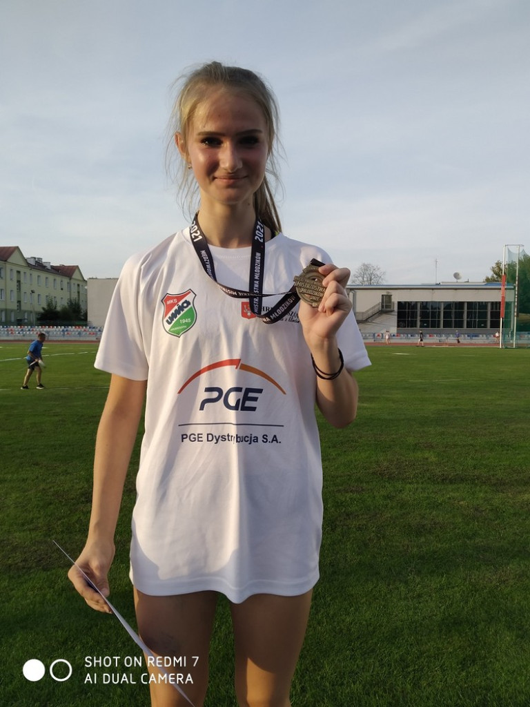 4 medale w lekkoatletycznych Międzywojewódzkich Mistrzostwach Młodzików - ZDJĘCIA