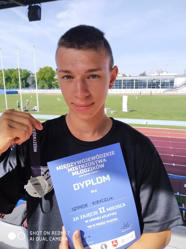4 medale w lekkoatletycznych Międzywojewódzkich Mistrzostwach Młodzików - ZDJĘCIA