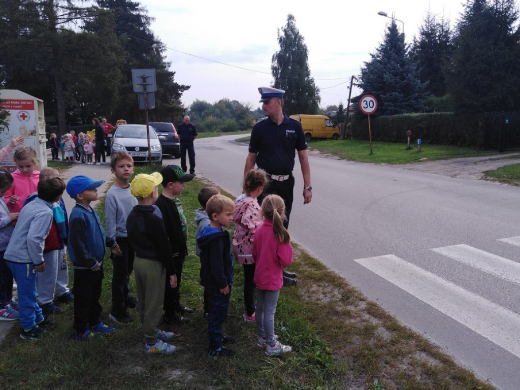 Hrubieszów: Policjanci z wizytą u przedszkolaków - ZDJĘCIA