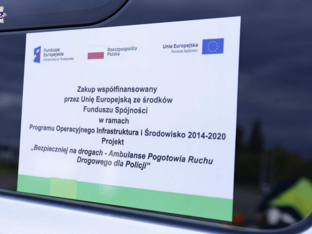 Nowe radiowozy do obsługi wypadków drogowych - ZDJĘCIA, WIDEO