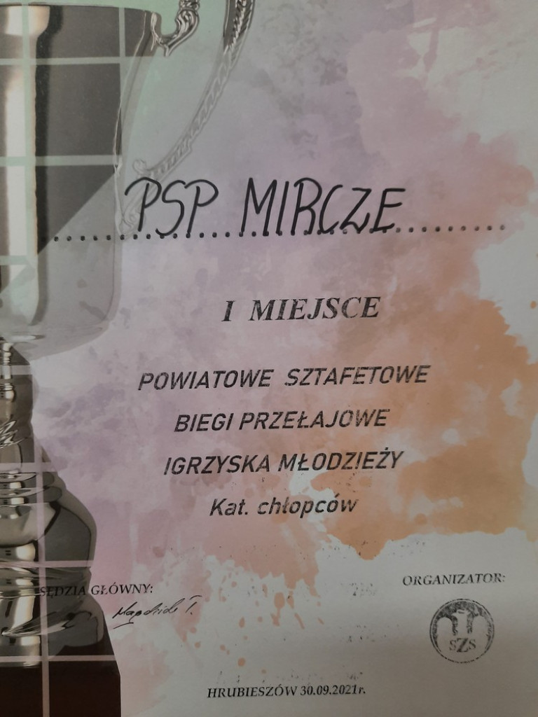 Sukces PSP w Mirczu w biegach. Wszystkie drużyny awansowały do zawodów rejonowych - ZDJĘCIA