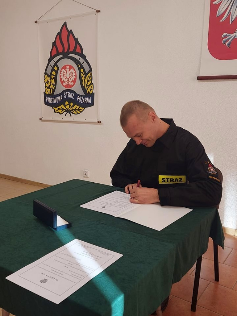 Hrubieszów: Uroczyste ślubowanie nowych strażaków - ZDJĘCIA