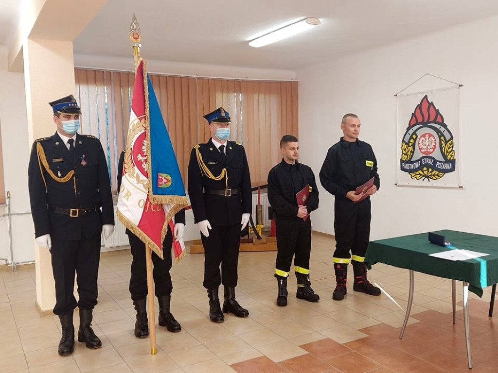 Hrubieszów: Uroczyste ślubowanie nowych strażaków - ZDJĘCIA