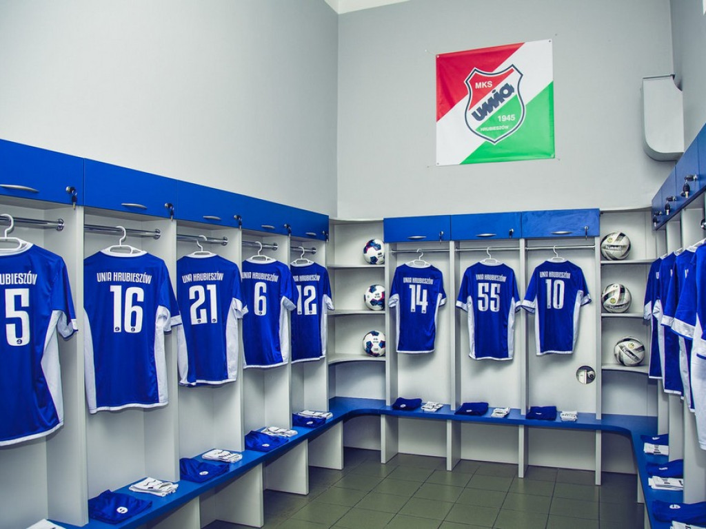 Nowa szatnia seniorów Unii Hrubieszów - ZDJĘCIA