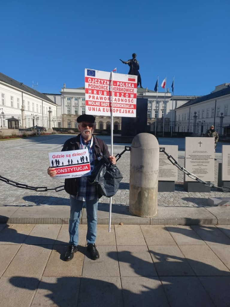 Hrubieszowskie akcenty na warszawskiej manifestacji (ZDJĘCIA, WIDEO)