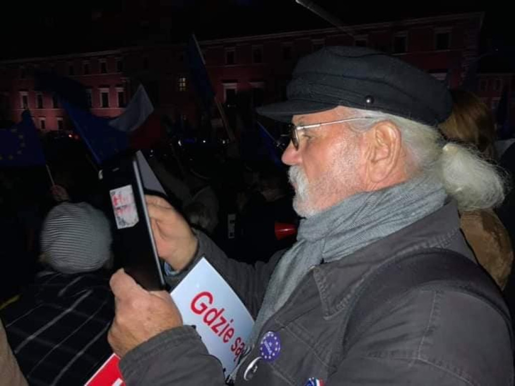 Hrubieszowskie akcenty na warszawskiej manifestacji (ZDJĘCIA, WIDEO)
