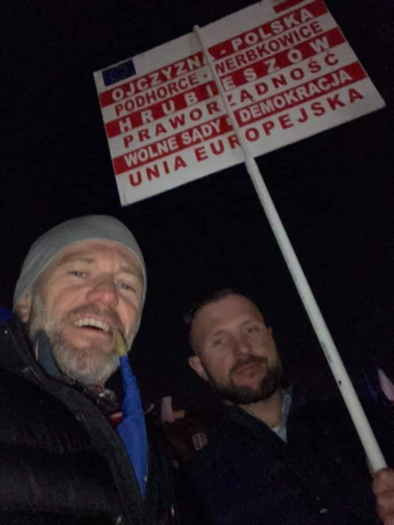 Hrubieszowskie akcenty na warszawskiej manifestacji (ZDJĘCIA, WIDEO)