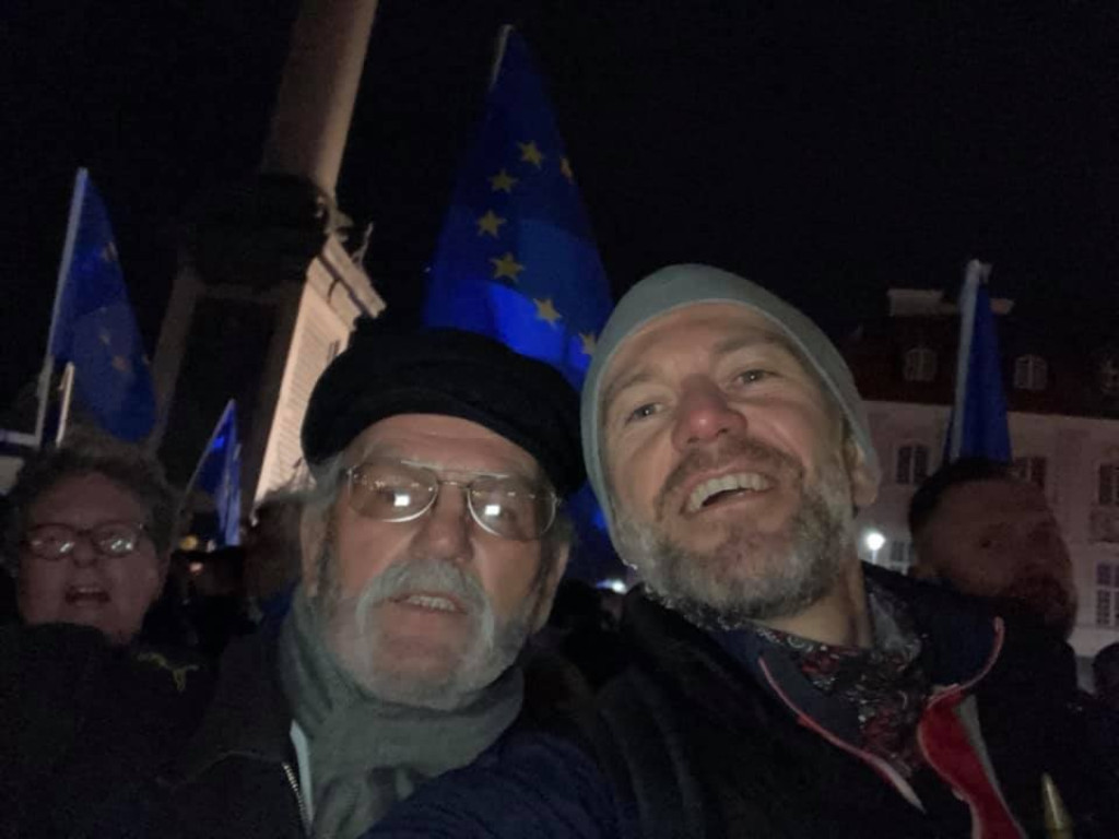 Hrubieszowskie akcenty na warszawskiej manifestacji (ZDJĘCIA, WIDEO)