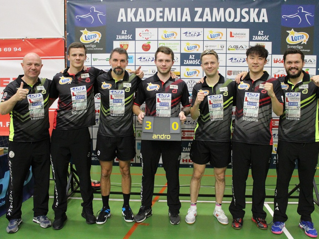Trzy punkty tenisistów Akademii Zamojskiej (ZDJĘCIA)