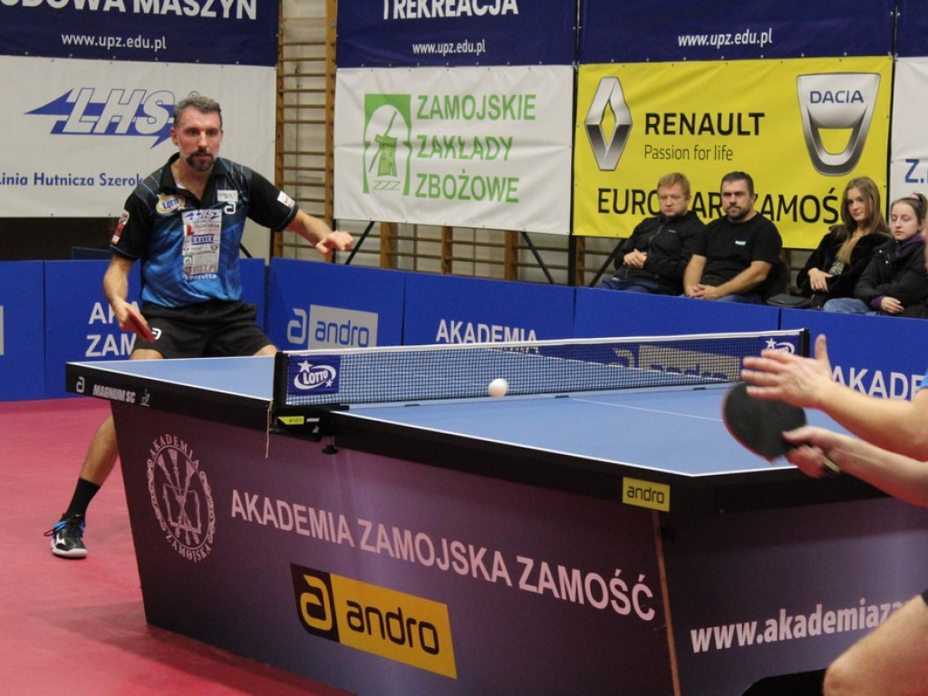 Trzy punkty tenisistów Akademii Zamojskiej (ZDJĘCIA)
