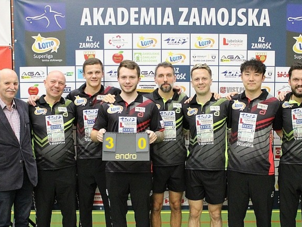 Trzy punkty tenisistów Akademii Zamojskiej (ZDJĘCIA)