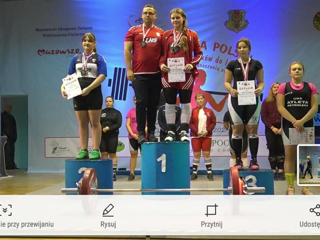 Kolejne medale Herkulesów z Unii Hrubieszów. Tym razem popis najmłodszych! (ZDJĘCIA)