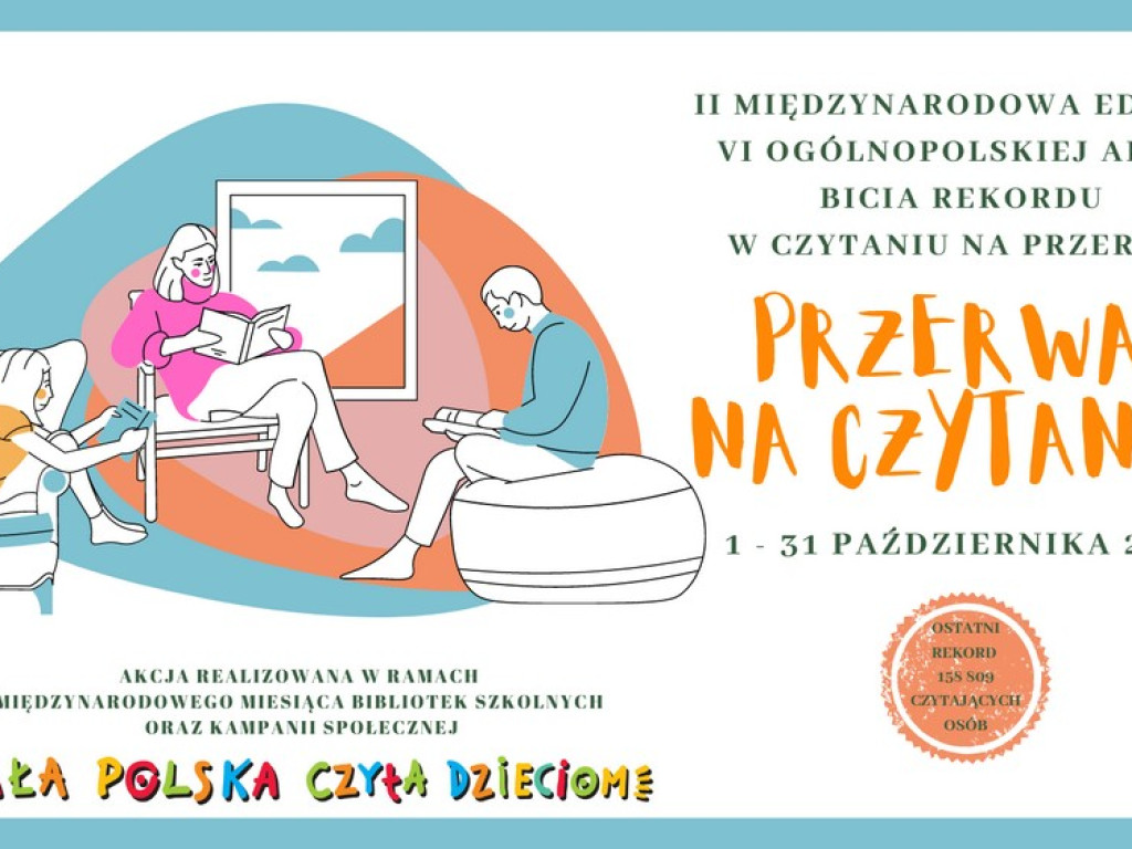 Przerwa na czytanie w Jedynce (ZDJĘCIA)