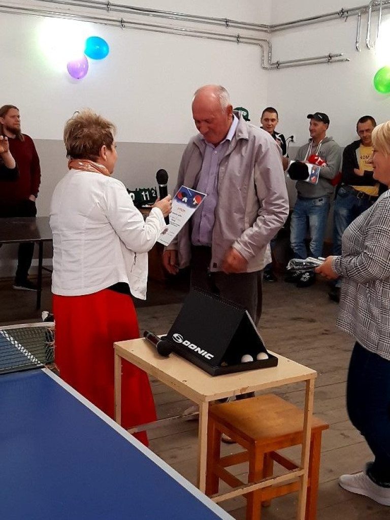 Podhorce: Turniej tenisa stołowego o Puchar Prezesa OSP Hrubieszów (ZDJĘCIA)