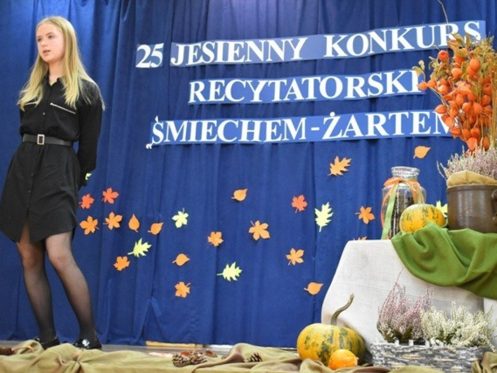 Gmina Hrubieszów: 25 Jesienny Konkurs Recytatorski 