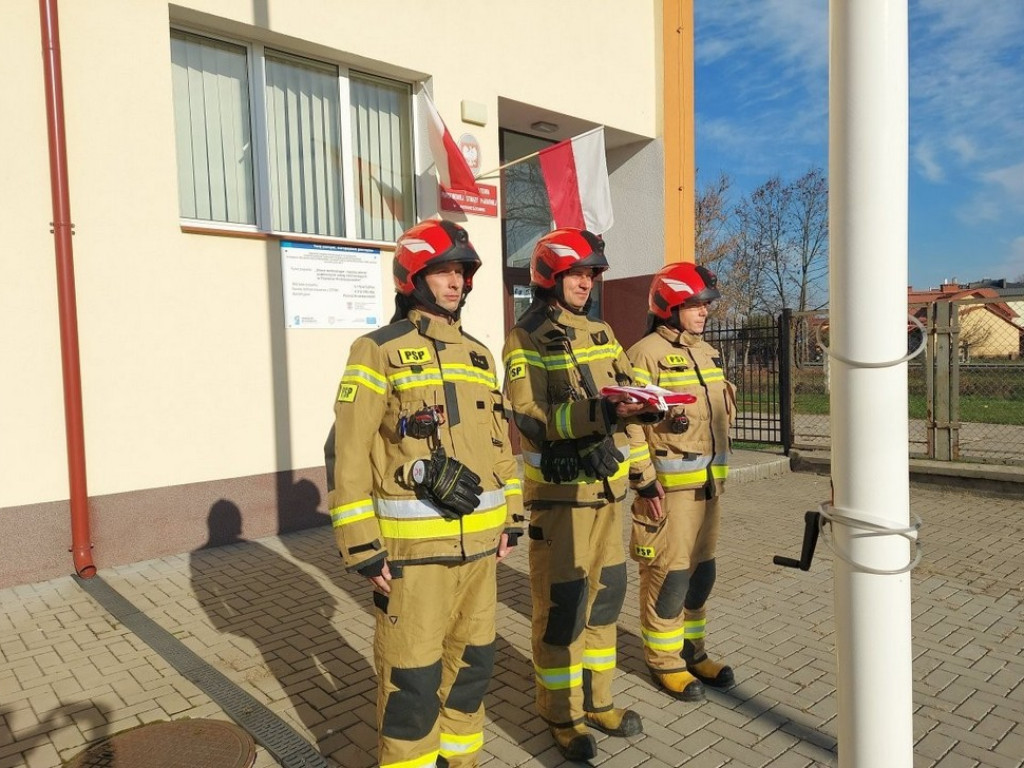 Hrubieszowscy strażacy w służbie dla Niepodległej (ZDJĘCIA)
