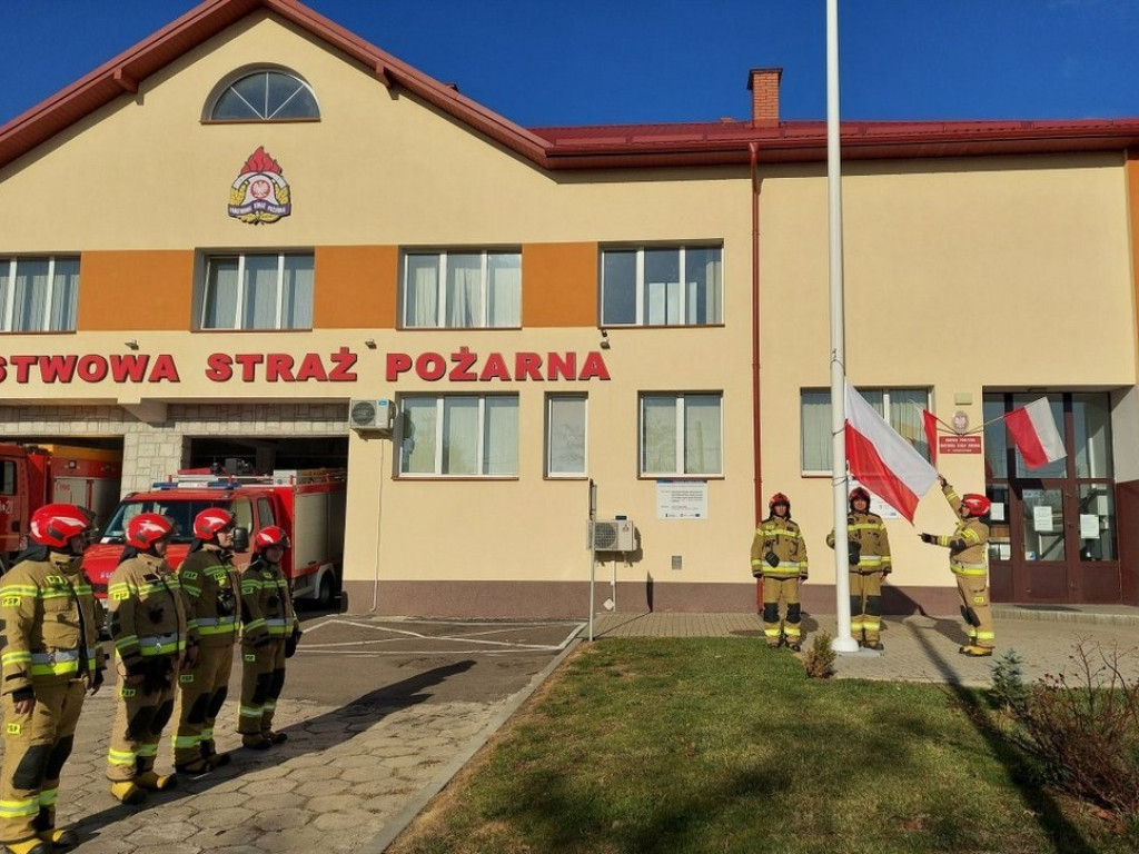 Hrubieszowscy strażacy w służbie dla Niepodległej (ZDJĘCIA)