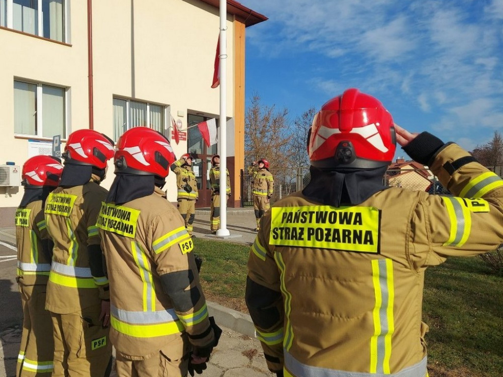 Hrubieszowscy strażacy w służbie dla Niepodległej (ZDJĘCIA)