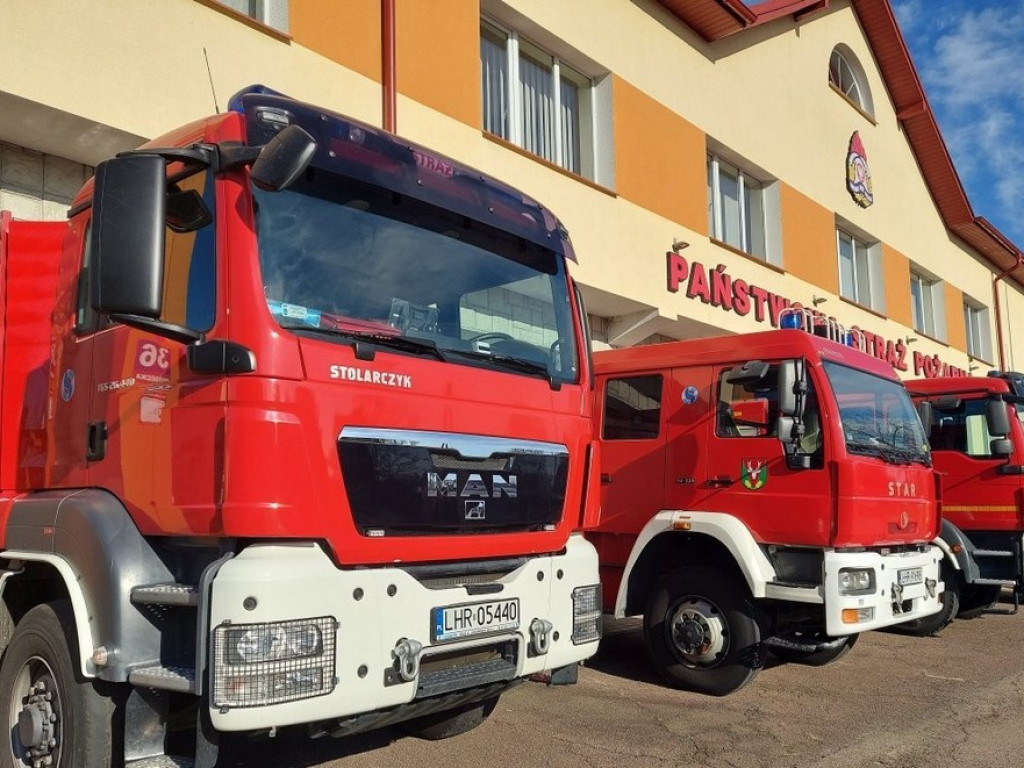 Hrubieszowscy strażacy w służbie dla Niepodległej (ZDJĘCIA)