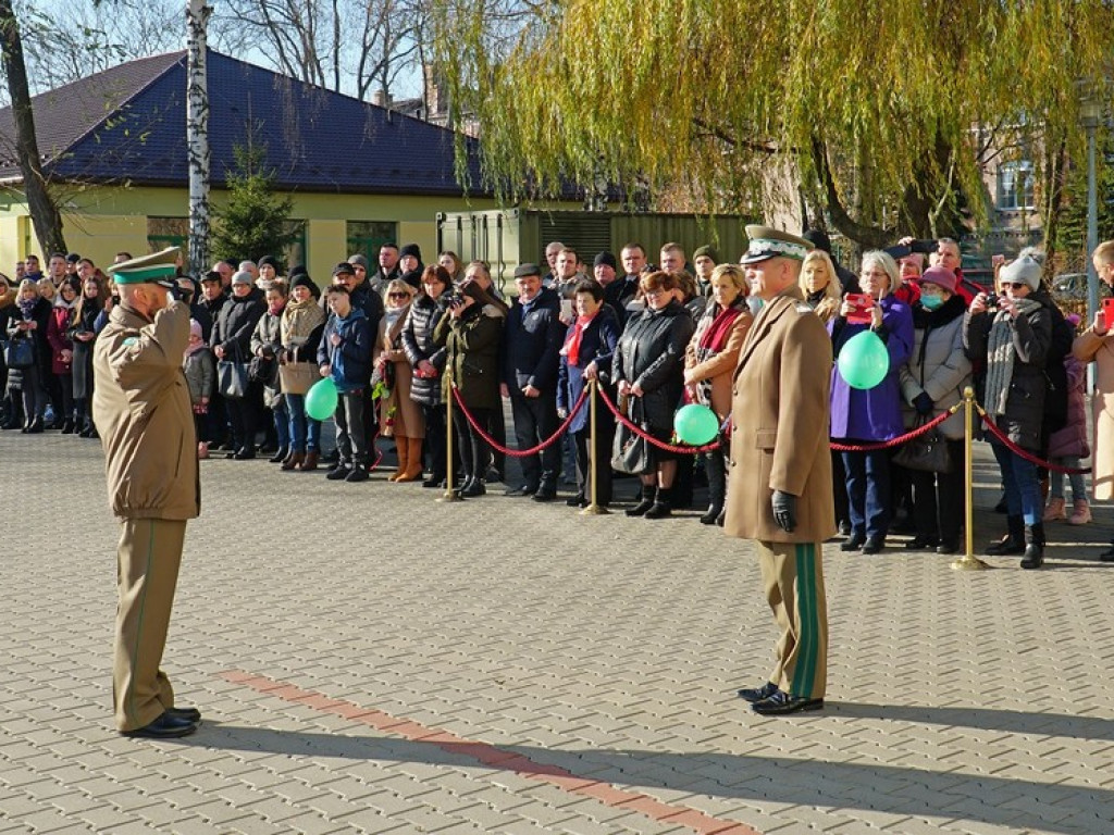 Ślubowanie nowo przyjętych funkcjonariuszy NOSG (ZDJĘCIA, WIDEO)