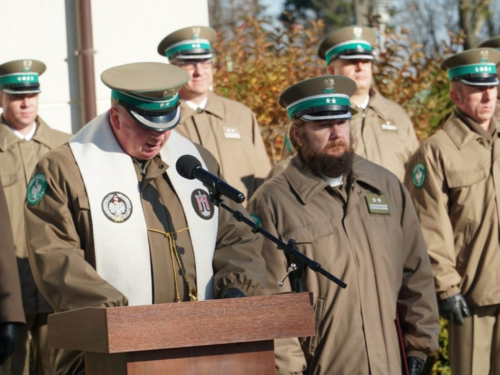 Ślubowanie nowo przyjętych funkcjonariuszy NOSG (ZDJĘCIA, WIDEO)
