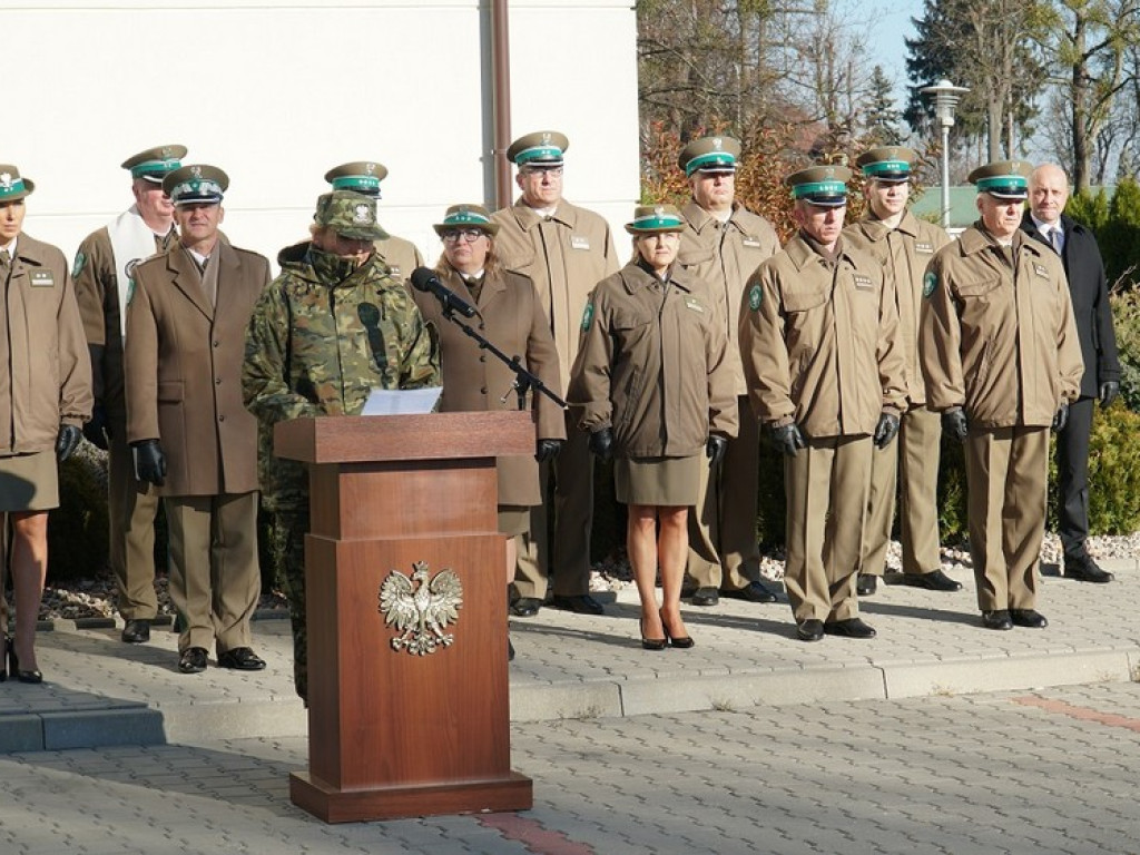 Ślubowanie nowo przyjętych funkcjonariuszy NOSG (ZDJĘCIA, WIDEO)
