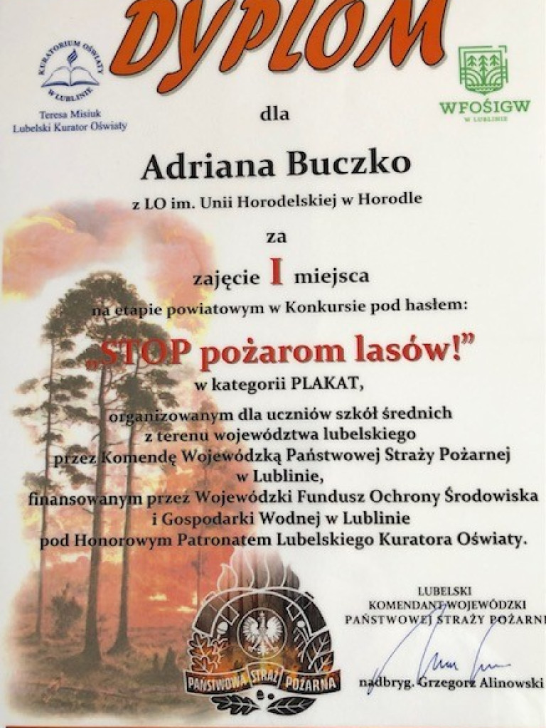 Hrubieszów: Stop pożarom lasów (ZDJĘCIA)