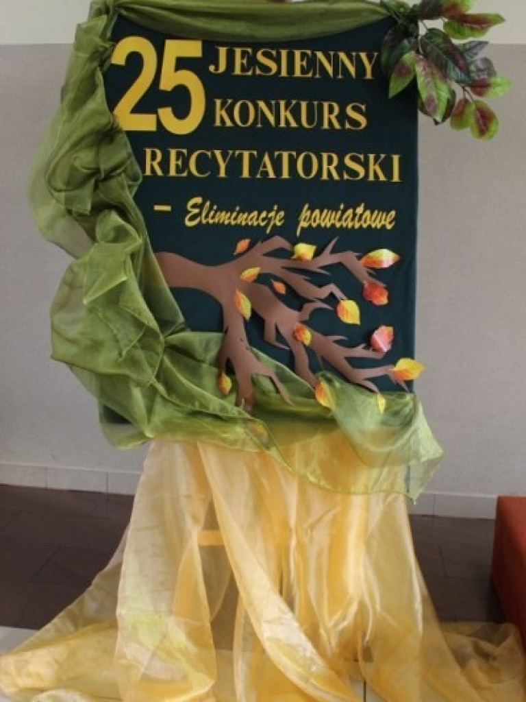 Trzeszczany: 25 Jesienny Konkurs Recytatorski rozstrzygnięty! (ZDJĘCIA)
