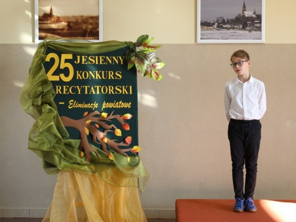 Trzeszczany: 25 Jesienny Konkurs Recytatorski rozstrzygnięty! (ZDJĘCIA)