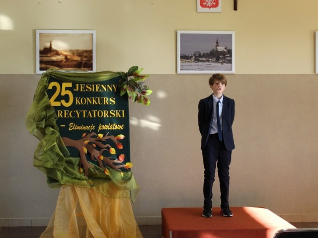 Trzeszczany: 25 Jesienny Konkurs Recytatorski rozstrzygnięty! (ZDJĘCIA)
