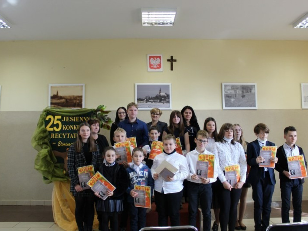 Trzeszczany: 25 Jesienny Konkurs Recytatorski rozstrzygnięty! (ZDJĘCIA)