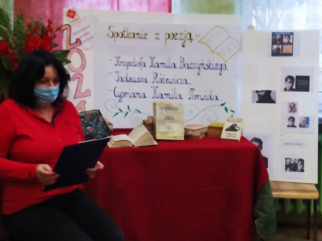 Caritas Hrubieszów: Spotkanie z poezją (ZDJĘCIA)