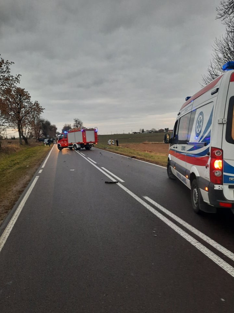 Zderzenie dwóch aut w Moniatyczach (ZDJĘCIA)