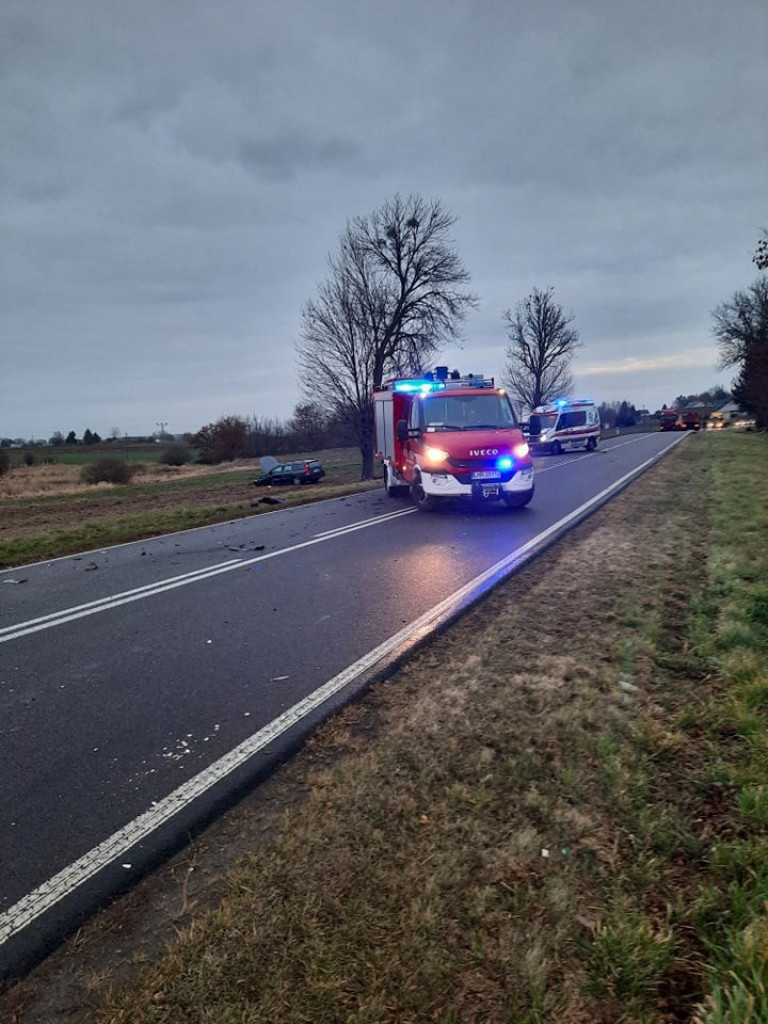 Zderzenie dwóch aut w Moniatyczach (ZDJĘCIA)