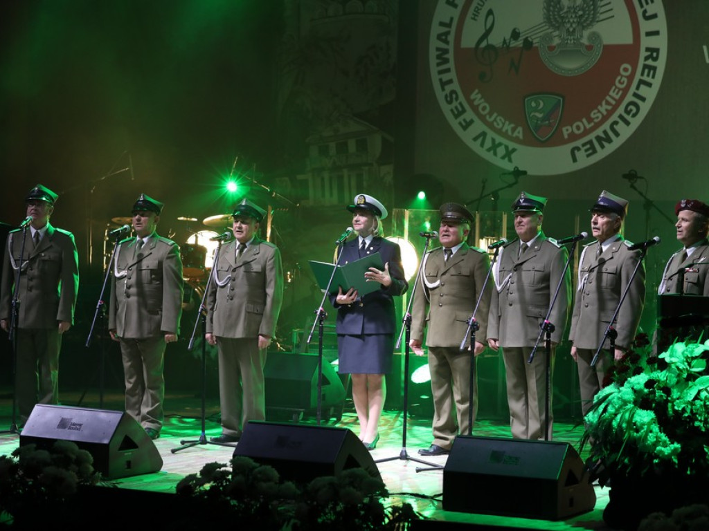 Koncert galowy XXV Festiwalu Pieśni Patriotycznej i Religijnej Wojska Polskiego (ZDJĘCIA)