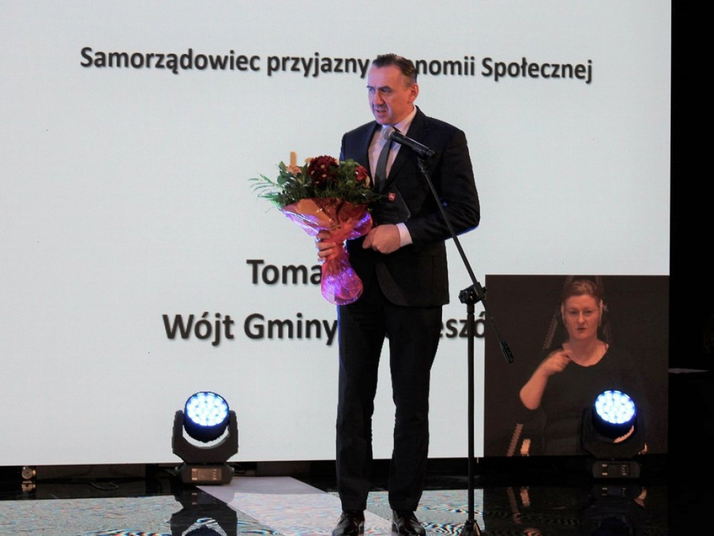 Wójt Tomasz Zając z tytułem 