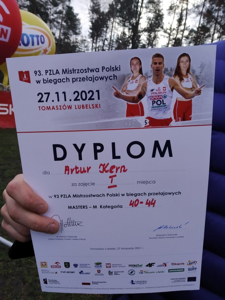 Złoty medal Artura Kerna w Mistrzostwach Polski! (ZDJĘCIA)