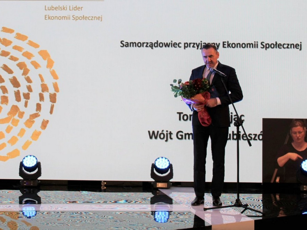 Wójt Tomasz Zając z tytułem 