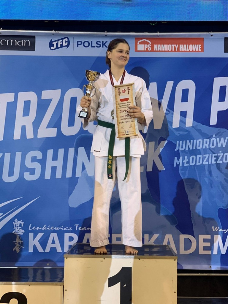 Rozmowa z Wicemistrzynią Europy i Mistrzynią Polski w karate kyokushin Matyldą Bień (ZDJĘCIA)