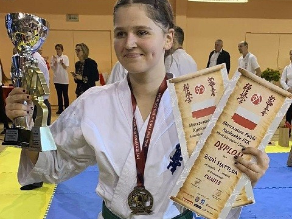 Rozmowa z Wicemistrzynią Europy i Mistrzynią Polski w karate kyokushin Matyldą Bień (ZDJĘCIA)