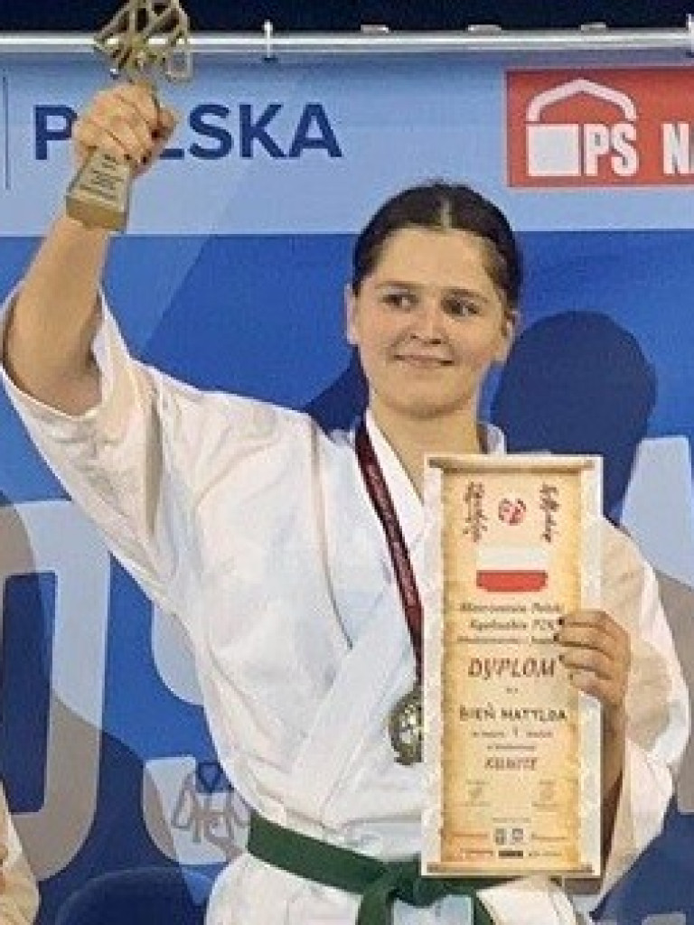 Rozmowa z Wicemistrzynią Europy i Mistrzynią Polski w karate kyokushin Matyldą Bień (ZDJĘCIA)