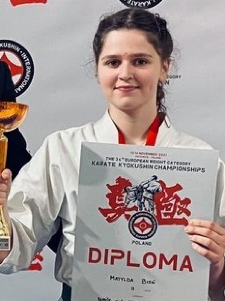 Rozmowa z Wicemistrzynią Europy i Mistrzynią Polski w karate kyokushin Matyldą Bień (ZDJĘCIA)